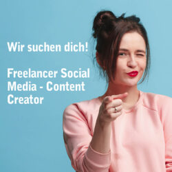 Freelancer Social Media Content Creator Teilzeit